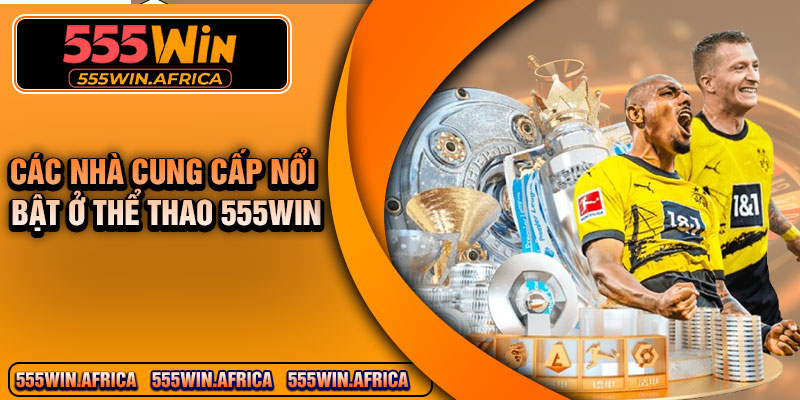 Các Nhà Cung Cấp Nổi Bật Ở Thể Thao 555Win