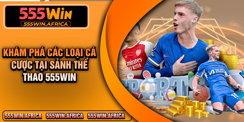 Khám Phá Các Loại Cá Cược Tại Sảnh Thể Thao 555Win
